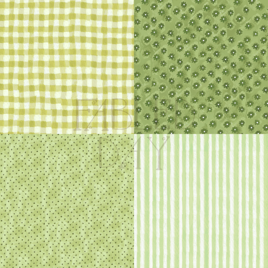 handpainted green icon