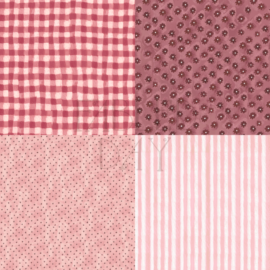 handpainted pink icon